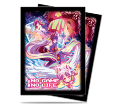 Ultra Pro Standard Size No Game No Life Sleeves - 65ct